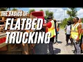 Conceptos basicos del transporte de plataforma sujecion correas y seguridad