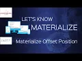 Materialize CSS Crash Course for Beginners-offset Position