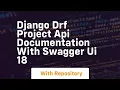 django drf project api documentation with swagger ui 18