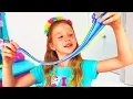 Download Lagu Nastya menjual slime dan es krim serta menghasilkan uang - Serial video untuk anak-anak