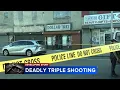 78-year-old man killed in triple shooting more than 50 shots fired