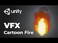 Cartoon Fire - Shader Graph VFX Unity