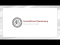 Stony Brook University Investiture Ceremony