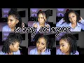 10 EASY LOC STYLES FOR SHORT STARTER LOCS