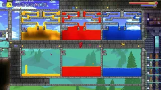 Terraria 1 4 Automatic All Liquid Duplication