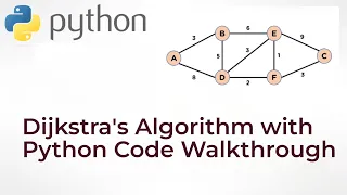 Dijkstra s Algorithm With Python Code Walkthrough
