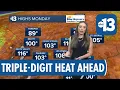 Las Vegas forecast Temperatures climb as work week begins