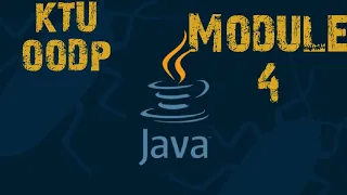 KTU CSE OODP Module 4 Thread creation