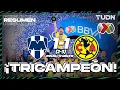 HIGHLIGHTS Monterrey 1 2 - 3 1 America Liga MX - AP2024 Final Second Leg TUDN