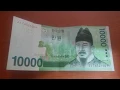 Korean Scholar - 10 000 Won Note 8 USD Korean Currency