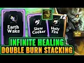 Unkillable AP Rengar Instant Full Heals Burns No Cooldowns League Arena Gameplay