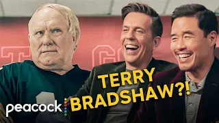 the chameleon super fan that snuck in to meet terry bradshaw true story with ed and randall