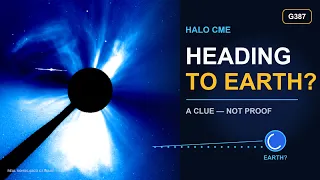 Is This Halo CME Really Heading Toward Earth