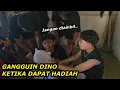 DINO DIGANGGUIN ANAK ANAK KETIKA DAPAT HADIAH || DIBALIK PENTAS GWSM
