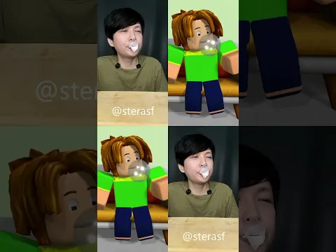 adik minta permen karet telur #robloxtrend #shorts #roblox