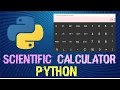 Make Scientific Calculator In 2 minutes Python Tkinter Mini Project GUI Webtican