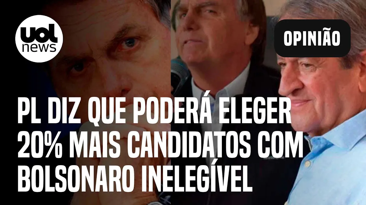 Julgamento de Bolsonaro: PL diz que poderá eleger 20% mais candidatos com Bolsonaro inelegível