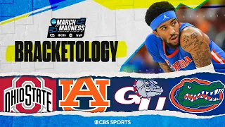 Latest NCAA Tournament Bracketology Florida or UConn for last 1-seed Last four in first four out