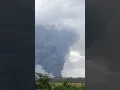 Ranskill tire fire taken from Harworth
