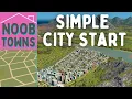 Starting a city (actually a town) in 2023! | Noob Towns - a Cities Skylines by DLC series