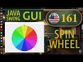 English 161 Java Blackboard Spin Wheel Game with Animated Timer and Random Speed