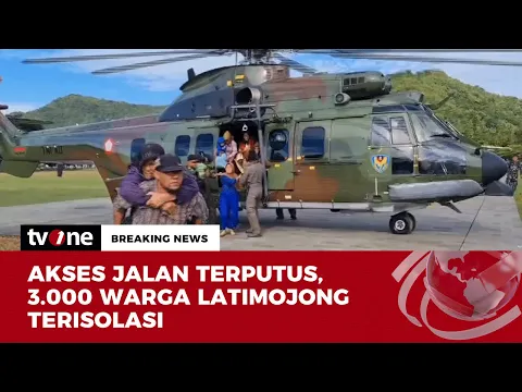 Sejumlah Warga di Luwu yang Terisolasi Dievakuasi