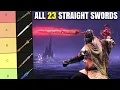 Best Elden Ring Straight Sword All 23 Straight Swords Ranked Weapon Tier List Patch 1 16