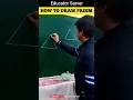 Download Lagu How To Draw PRISM Easily 🤗 | Prism Kaise Banate Hain #Shorts #Viral #mathstricks #geometry