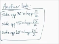 Geometry 7 43 Special Right Triangles