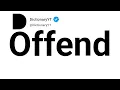 Offend Synonyms Thesaurus Similar Words