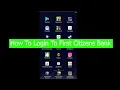 First Citizens Bank Mobile Banking Login 2026 How to Register First Citizens Online Account