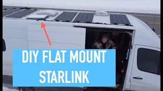 DIY Flat Mount Starlink Dish