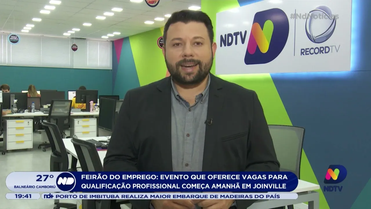 Evento que oferece vagas para qualificação profissional começa amanhã em Joinville