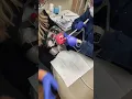 Dental Assistant students learn how to assist during a filling procedure