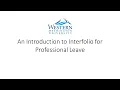 Interfolio An Introduction to Interfolio for Professional Leave