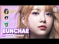 LE SSERAFIM - Hong Eunchae Line Evolution Until EASY