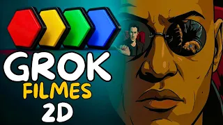 🔥 GROK AI: Transforme QUALQUER Filme em Anime 2D Profissional com Inteligência Artificial