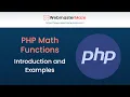 PHP Mathematical Functions