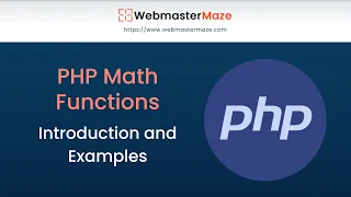 PHP Mathematical Functions