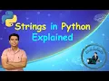 Strings in Python Explained Simply String Functions Methods Examples for Beginners