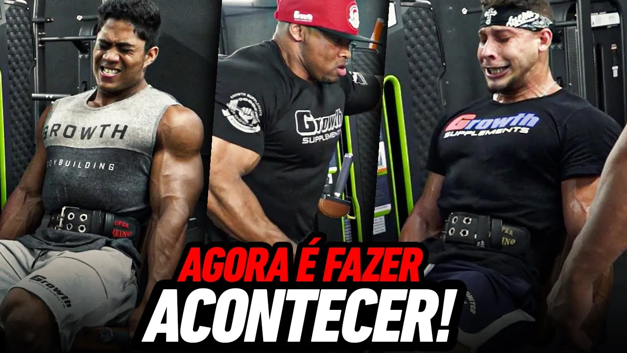 RUDE BOY PRESSIONOU RAMON E EDVAN NO LEG DAY DE ALTA INTENSIDADE