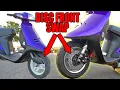 DISC BRAKE SWAP HONDA ELITE DIO AF16 How to