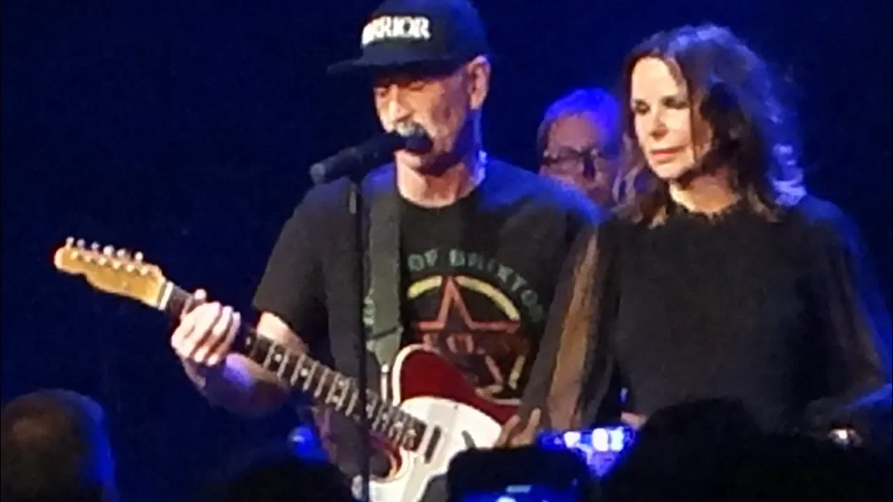 JOHN McENROE with PATTY SMYTH & SCANDAL ROCKING IN THE FREE WORLD The Canyon Club Agoura 7/28/2018