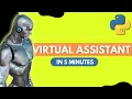 Create Your Own Voice Assistant in Python Python Project Tutorial 2025