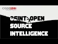 OSINT Open Source Intelligence - Course Overview