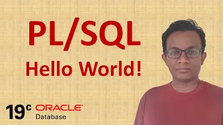 Hello World Program How to run PL SQL program Tutorial 2