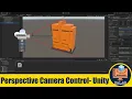 Orbit Pan Zoom and Fit All with Perspective Camera in C Unity