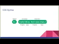 CSS Basic Syntax for Beginners Part 2