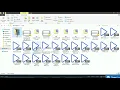 How to Rearrange scrambled files in folders