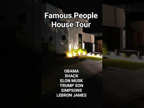 Famous people House Tour #billionairerow #housetour #famoushomes #richlife #shaquilleoneal #simpsons